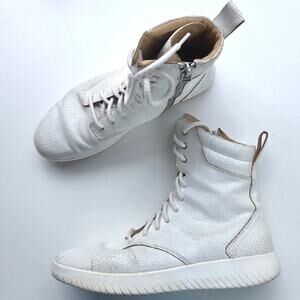 Mobs High Top Tread Boot Crackled Size 11